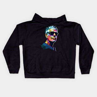 In the Spirit of Anthony Bourdain Explorer of Flavors Kids Hoodie